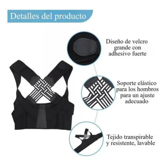 Faja corrector de postura
